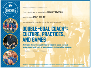 Double-Goal Coach - Culture Practices and Games